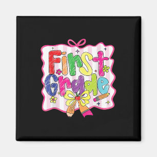 Preppy Back to school Coquette First Klass Girly C Magnet