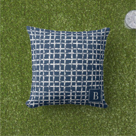 Preppy Bambu – Marin Monogram Kudde