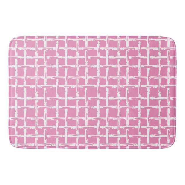 Preppy Bambu – Rosa Kust Badrumsmatta (Framsidan)