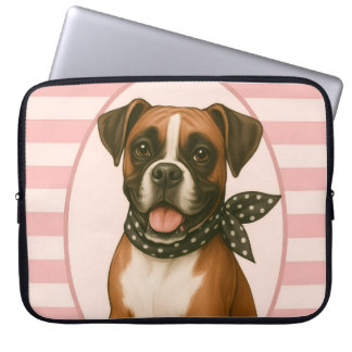 Preppy Boxer Laptop Fodral