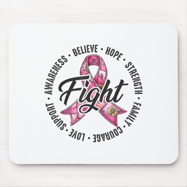 Preppy Breast Cancer Fight Support Hope Strength P Musmatta (Framsidan)