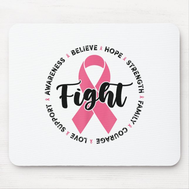 Preppy Breast Cancer Fight Support Hope Strength P Musmatta (Framsidan)