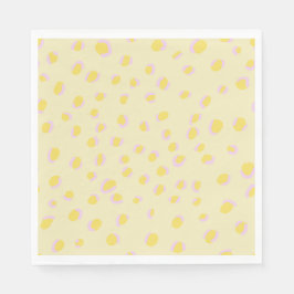 Preppy Cheetah Print Pappersservett