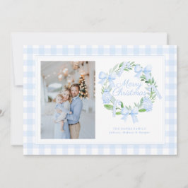 Preppy Chinoiserie Ginger Burk Bows Wandan Julkort