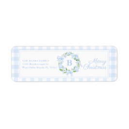 Preppy Chinoiserie Ginger Burk Bows Wandan Returadress Etikett