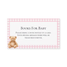 Preppy Classic Teddy Bear Baby Shower  Inkludering