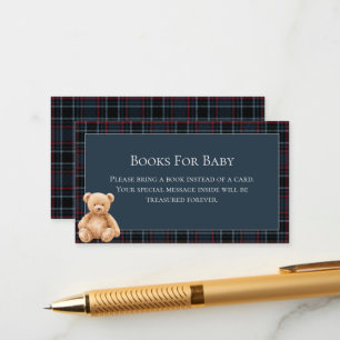Preppy Classic Teddy Bear Barnrumsfirande Tilläggskort