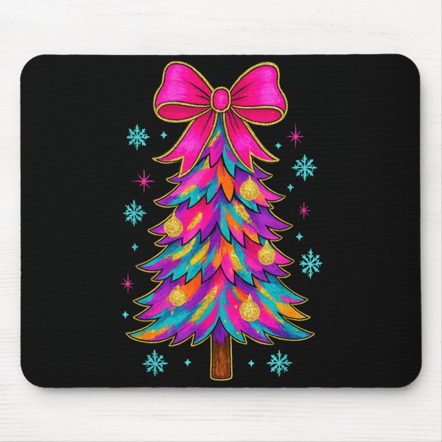 Preppy Coquette Tree Christmas Crew 2025 Family Ma Musmatta (Framsidan)