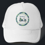 Preppy Golf Print Golf Cart Keps<br><div class="desc">PreppyPrint.com - Add your personalized touch! Transfer this design onto the products of your choice too! Please visit my designer store,  PreppyPrint.com,  for coordinating items.</div>