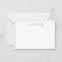 Preppy Goose Baby Shower-kort