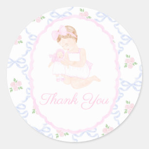 Preppy GrandMillennium Dolly & Me Preppy Ribbon Runt Klistermärke