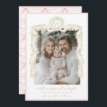 Preppy GrandMillennium Rosa Bows Ribbon Garland Julkort<br><div class="desc">Preppy GrandMillennium Rosa Bows Ribbon Garland Helgdag Card ,  redigerbar text för fotojulkort i anpassningsbar.</div>