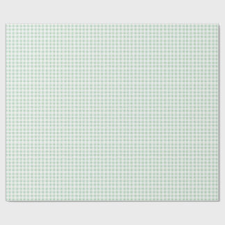 Preppy Green Gingham  Presentpapper