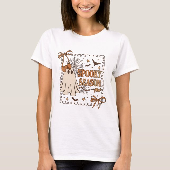 Preppy halloween png • halloween 2025 • gothic gir t shirt (Framsida)