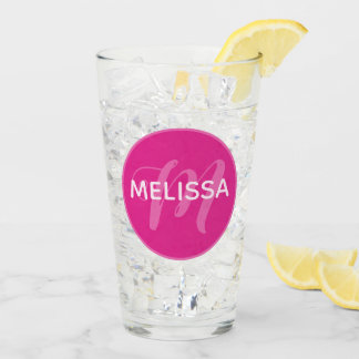 Preppy Hearts Pink Glaskopp