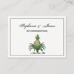 Preppy Heraldic Pineapple Jackar Arm Vapensköld Visitkort