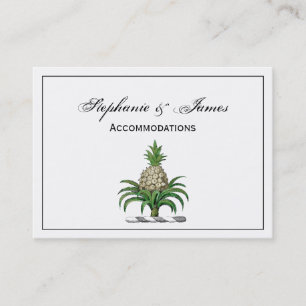 Preppy Heraldic Pineapple Jackar Arm Vapensköld Visitkort