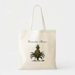 Preppy Heraldic Pineapple Vapensköld Färg WT Tygkasse
