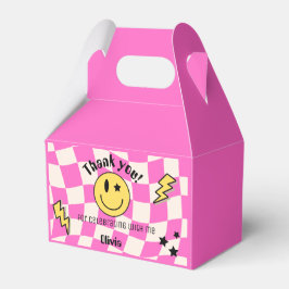 Preppy het rosa Y2K retro leende födelsedagspresen Presentaskar