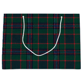 Preppy jul mörkgrön rutmönster II
