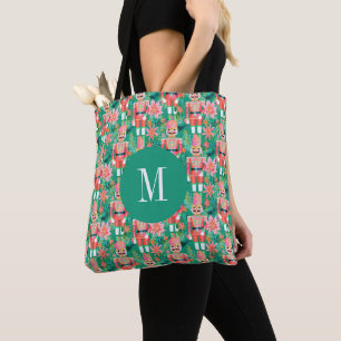 Preppy jul Nutcracker Monogrammed Tygkasse