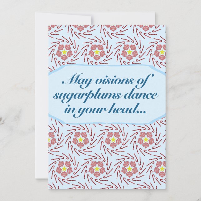 Preppy jul Pinjul Julkort (Framsida)