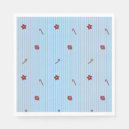 Preppy jul Streck Pappersservett