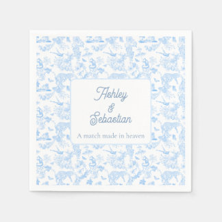 Preppy Jungle Chinoiserie Toile Pappersservett