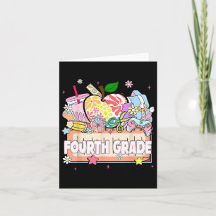 Preppy Kids Fjärde Klass Grad 2025 Preschool 4th G Kort
