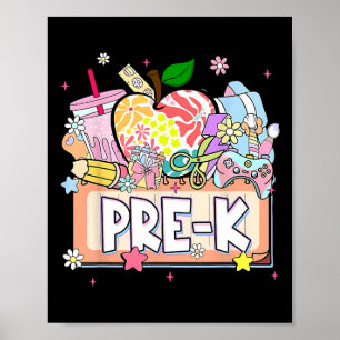 Preppy Kids Förskollutexamen 2025 Förskola Prek Ex Poster