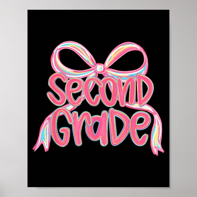 Preppy lärare för andra klass åter till skolan-pak poster (Framsidan)