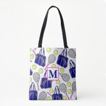 Preppy Monogram Tennis Navy
