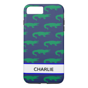 Preppy-monogrammerad alligator