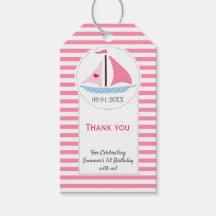 Preppy Nautical Rosa Sail Away Birthday Tack