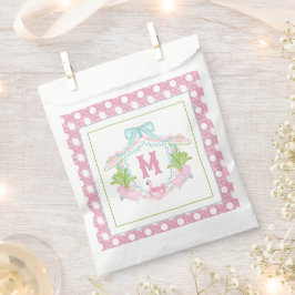 Preppy Palm Beach Monogram Crest