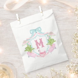 Preppy Palm Beach Monogram Crest