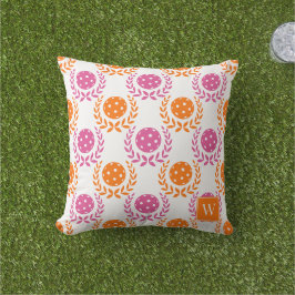 Preppy Pickleball Lagerkrans – Orange Het Rosa Kudde