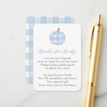 Preppy Pumpkin Bygg Baby's Bibliotek Barnkalas