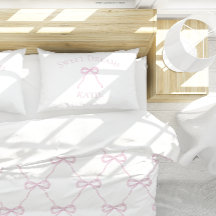 Preppy Rosa Bow Sweet Dreams