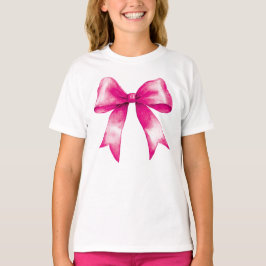 Preppy Rosa Bow T Shirt