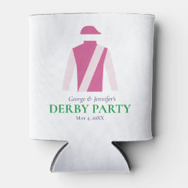 Preppy Rosa Jockey Silke Derby Party Personalize