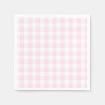 Preppy Rosa Pput Rosa Birthday Napkins