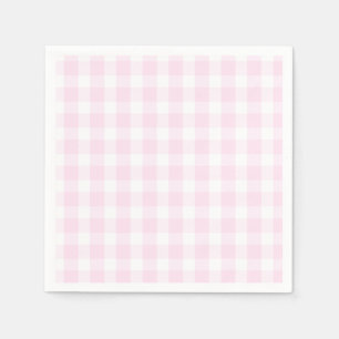 Preppy Rosa Pput Rosa Birthday Napkins Pappersservett