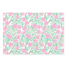 Preppy Rosa ros Garden