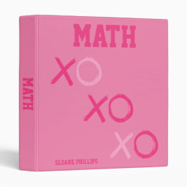 Preppy Rosa School Subjekt