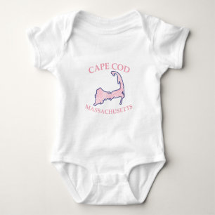 Preppy Rosa Stripe Cape Cod Silhouette T-shirt