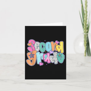 Preppy Second Klass Back to school 2:a Klass Teach Kort