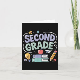 Preppy Second Klass Back to school 2:a Klass Teach Kort