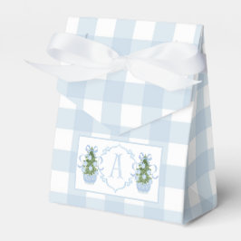 Preppy Southern Blue Boy Baby Shower Presentaskar