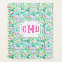 Preppy Summer Flamingo | Monogram